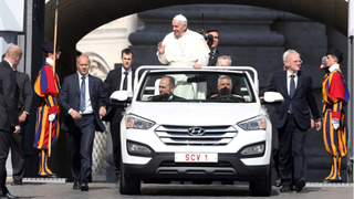 The New Cool Popemobile Is A Freaking Hyundai